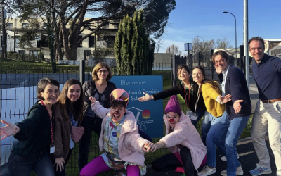 L’HAD pédiatrique du Bouscat accueille ses premiers clowns hospitaliers à domicile